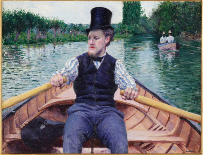 Gustave Caillebotte - Partie de bateau}