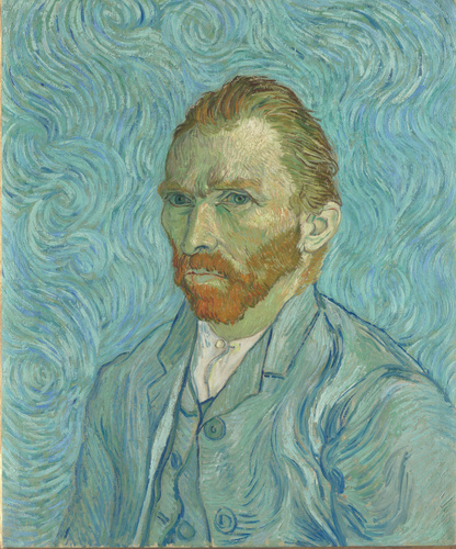 Vincent van Gogh - Portrait de l'artiste}