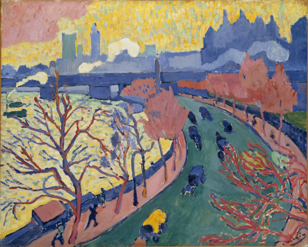 André Derain - Pont de Charing Cross}